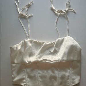 Pacsun LA hearts tie top tank top